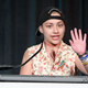 Activist Emma González speaks onstage at the Center Dinner 2018 at Cipriani Wall Street on April 19, 2018, in New York City.